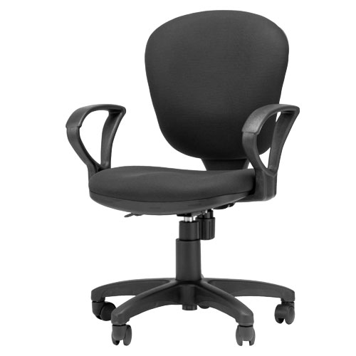 オフィスチェア 肘付き 椅子 イス パソコンチェア デスクチェア シンプル 布張り 事務椅子 肘掛け ロッキングチェア おしゃれ 会社 学習椅子 チェア M-501AR｜lookit｜02