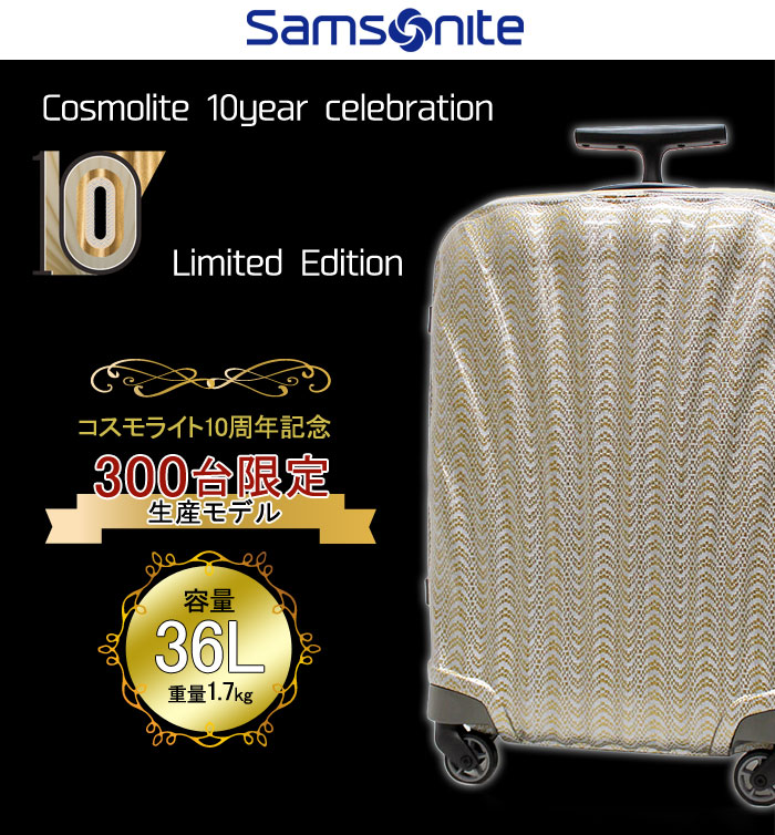 Samsonite [正規品]限定色 送料無料 サムソナイト 10周年記念