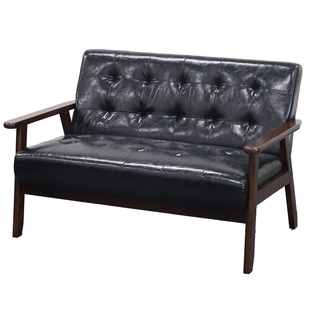 LOOKIT（ルキット） ソファ 2人掛け おしゃれ ミッドセンチュリー