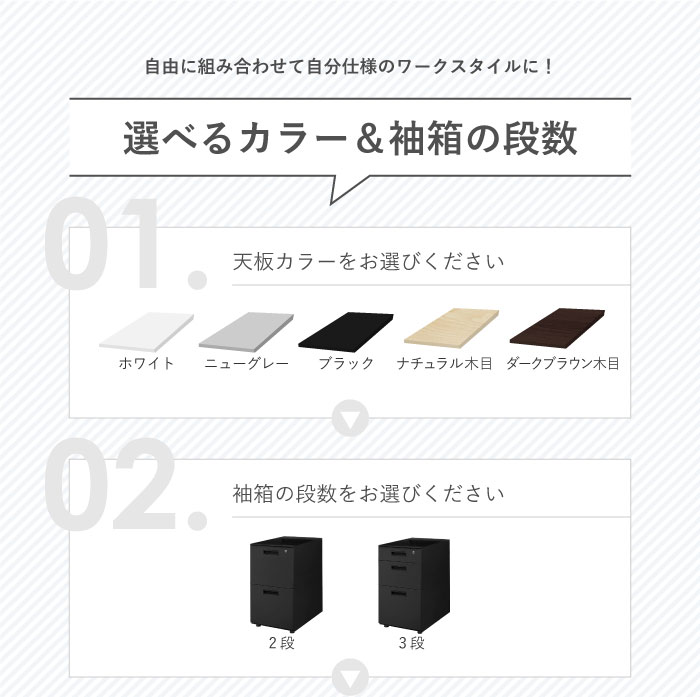 サッと水吹きができ清潔に長くお使いいただけるメラミン樹脂天板