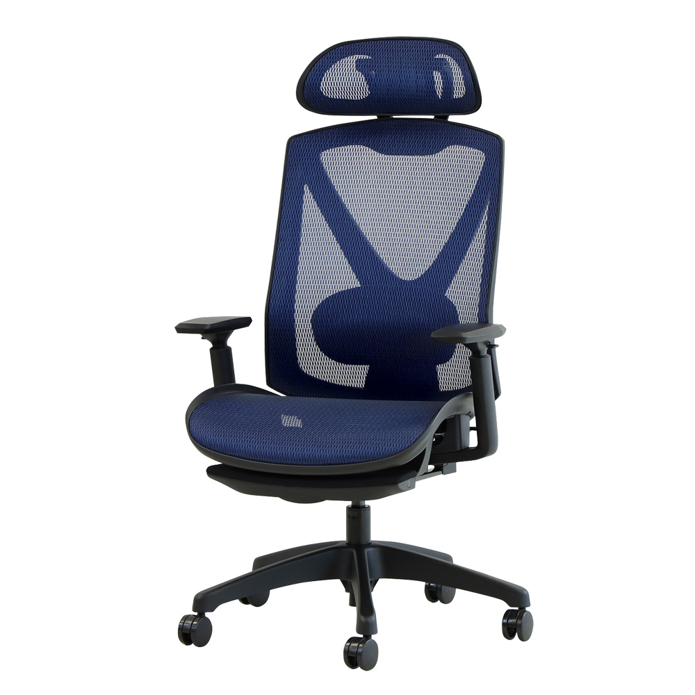 法人送料無料  ワークチェア オフィスチェア 疲れにくい デスクチェア メッシュ ハイバック 椅子 おしゃれ 腰痛対策 リクライニング ダイナミクスフィット DF-1H｜lookit｜05