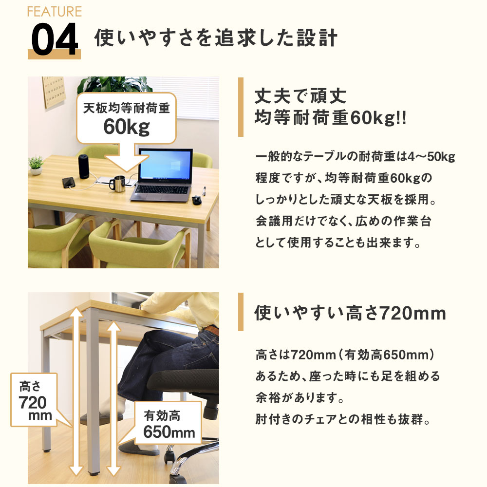 使いやすさを追求した設計