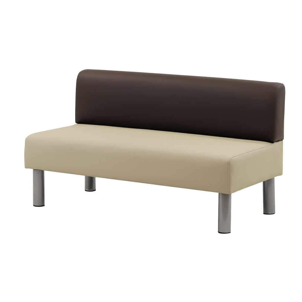 LOOKIT（ルキット） ロビーチェア 幅1200mm 2人掛け 背もたれ付き バイ