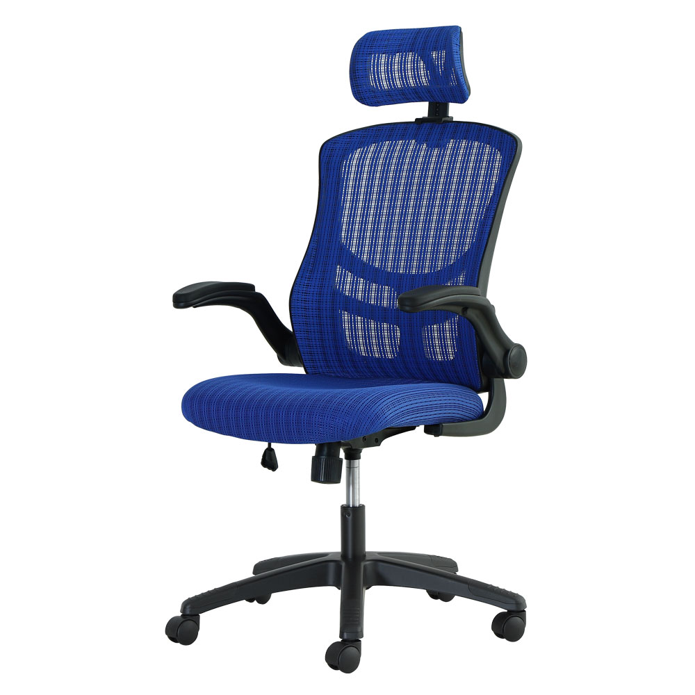 法人送料無料 オフィスチェア メッシュ ハイバック デスクチェア ロッキング ヘッドレスト パソコンチェア 事務椅子 肘付き 腰痛対策 マエストロ7  MST-7