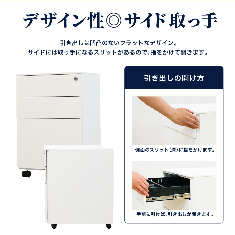 Wサスペンションレールのメリット 奥まで使え出し入れスムーズ