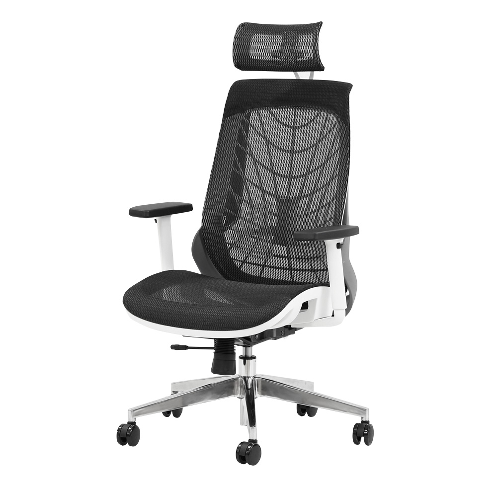 法人送料無料  オフィスチェア メッシュ ハイバック 事務椅子 腰痛対策 リクライニング 疲れにくい デスクチェア パソコンチェア ロッキング WLB-1AH｜lookit｜02