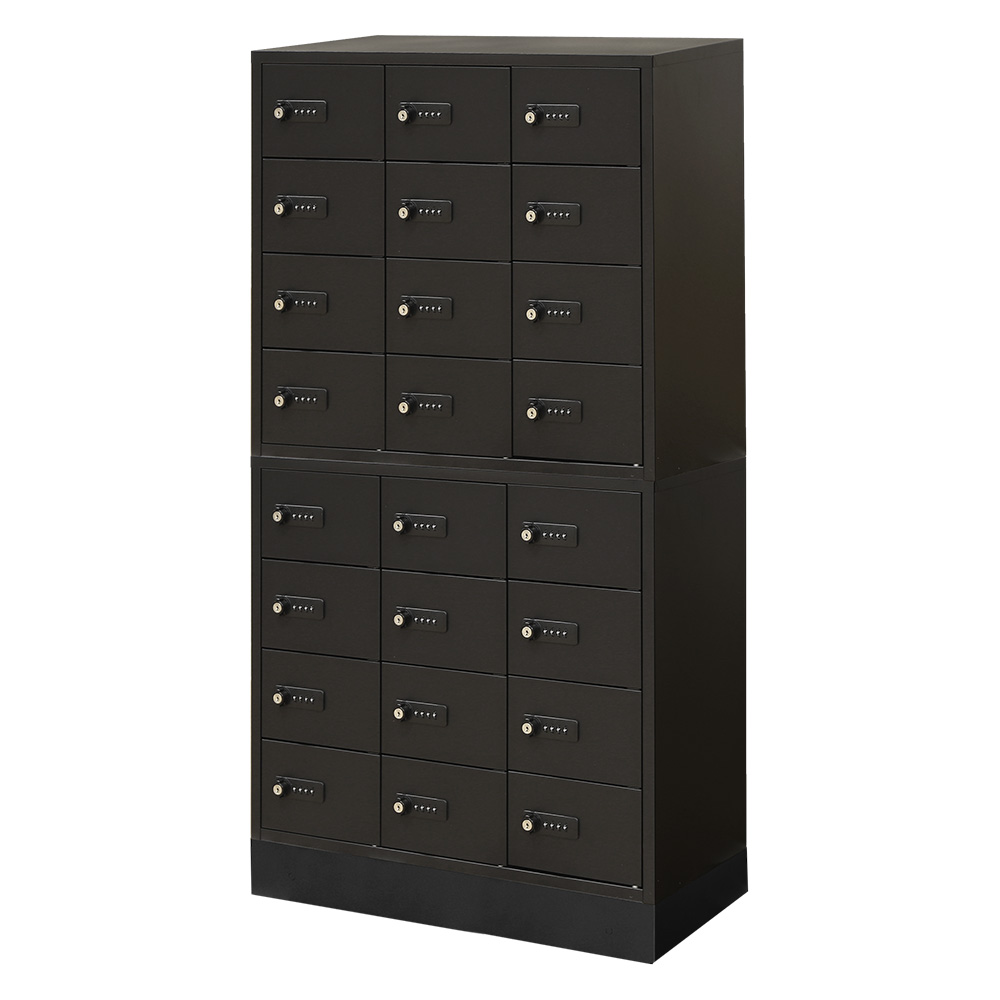 LOOKIT（ルキット） ロッカー セット 貴重品 収納 ボックス ダイヤル錠