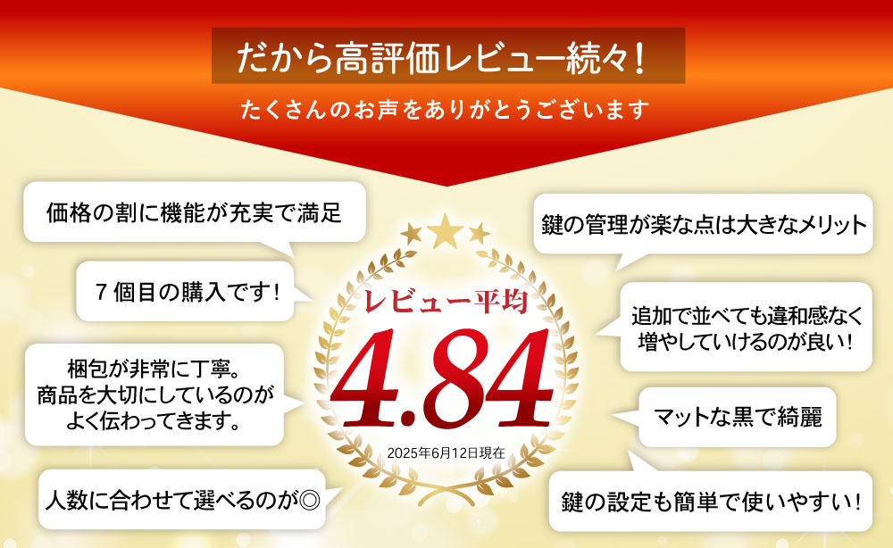 高レビュー評価、ランキングにも多数受賞中