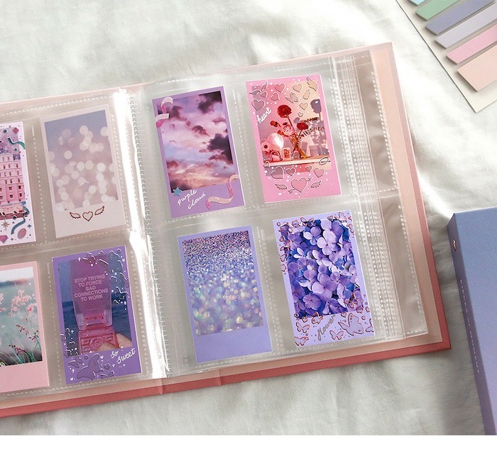 ICONIC フォトカードアルバム 160ポケット Album Card Moment Photo コレクトブック 韓国文具 激安正規 Moment