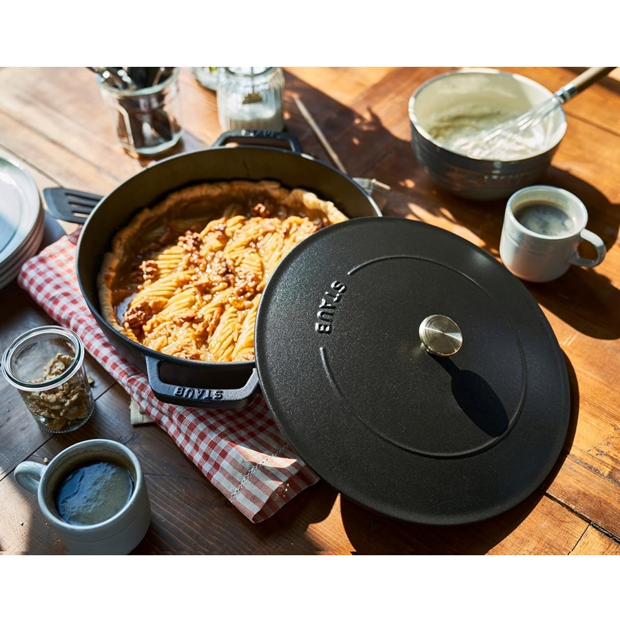 ピコ・ココット ストウブ ブレイザー・ソテーパン グレー 24cm 40511