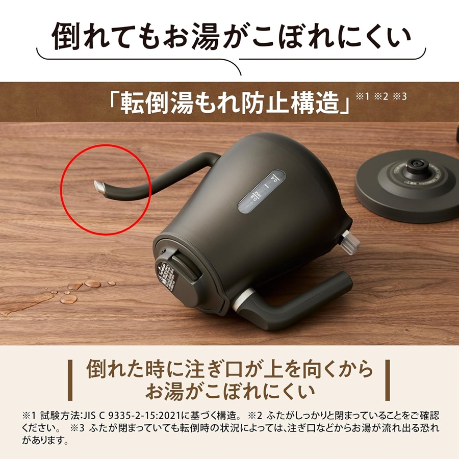 象印（ZOJIRUSHI） つる口電気ケトル CK-LA08 800cc FKT-48 : Loop