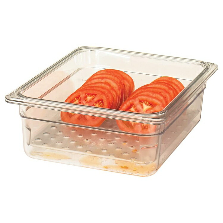 CAMBRO キャンブロ コランダー フードパン 35CLRCW 1/3サイズ 127mm