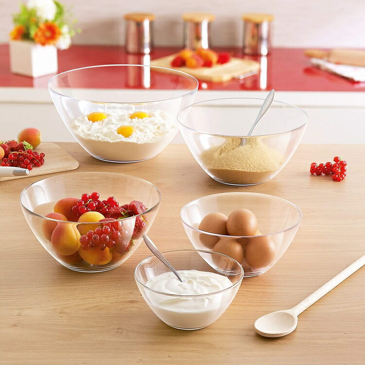 アーコロック サラダセット 6点フランス製品骨董品絶版品 ARCOROC（アルコロック） コスモス サラダボール 17cm H5360 RKS0207