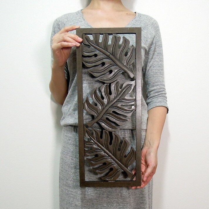 ウッドレリーフパネル レリーフパネル レリーフ バリ 壁掛け 彫刻 手彫