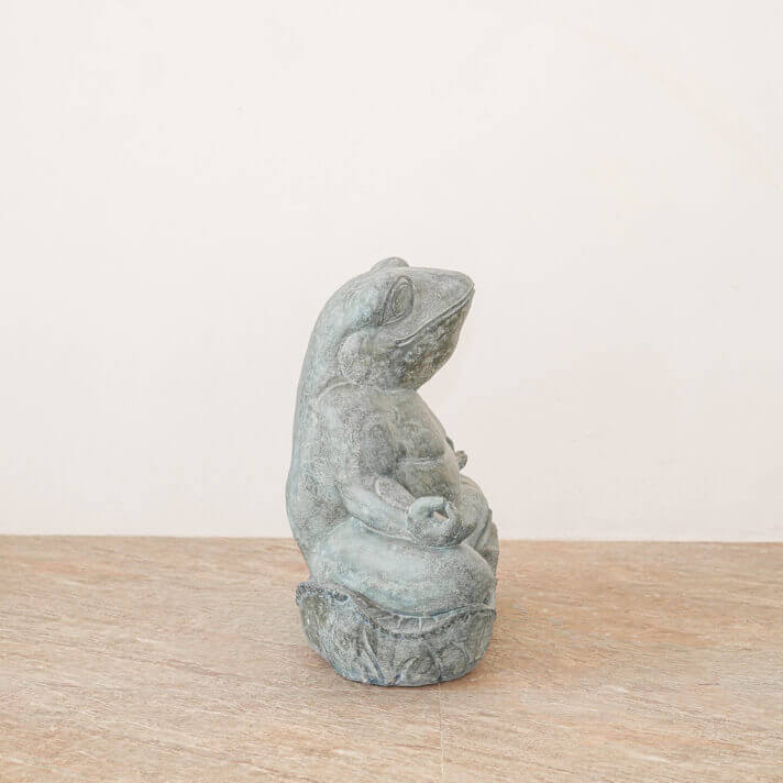 アジアン雑貨 バリ島 雑貨 石 カエルの置物 蛙の置物 庭 カエル 蛙