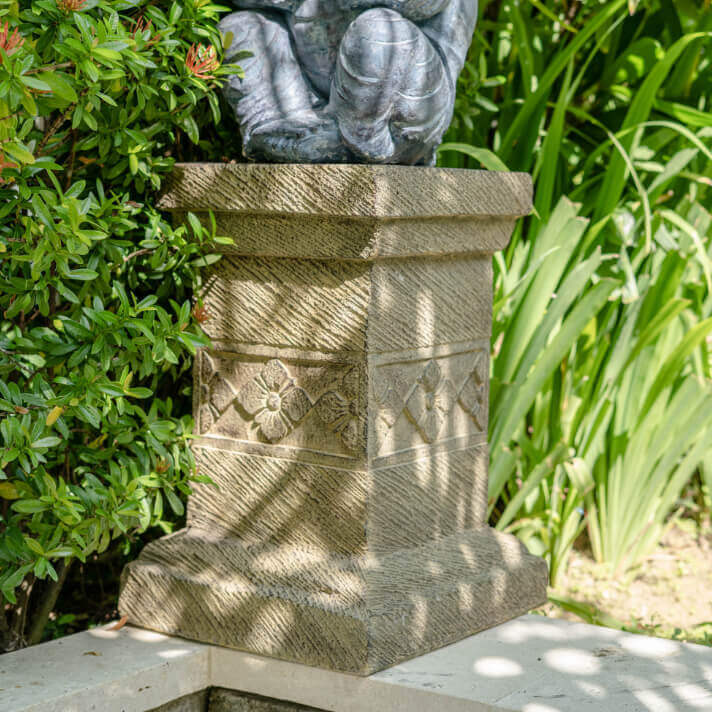 アジアン雑貨 バリ島 雑貨 石 ストーンレリーフ ガーデニング オブジェ