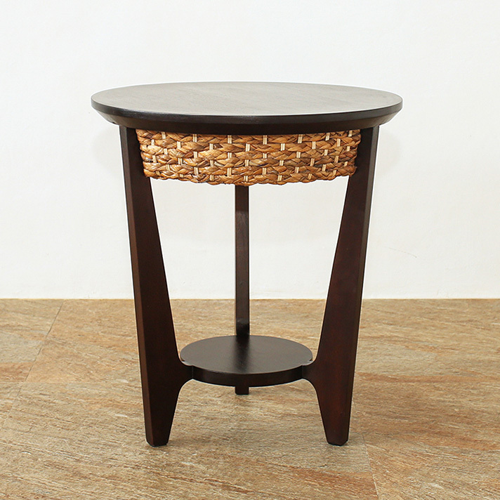 アジアン家具 ウォーターヒヤシンス バリ リゾート マホガニー 家具 テーブル