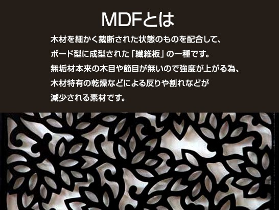 MDFについて