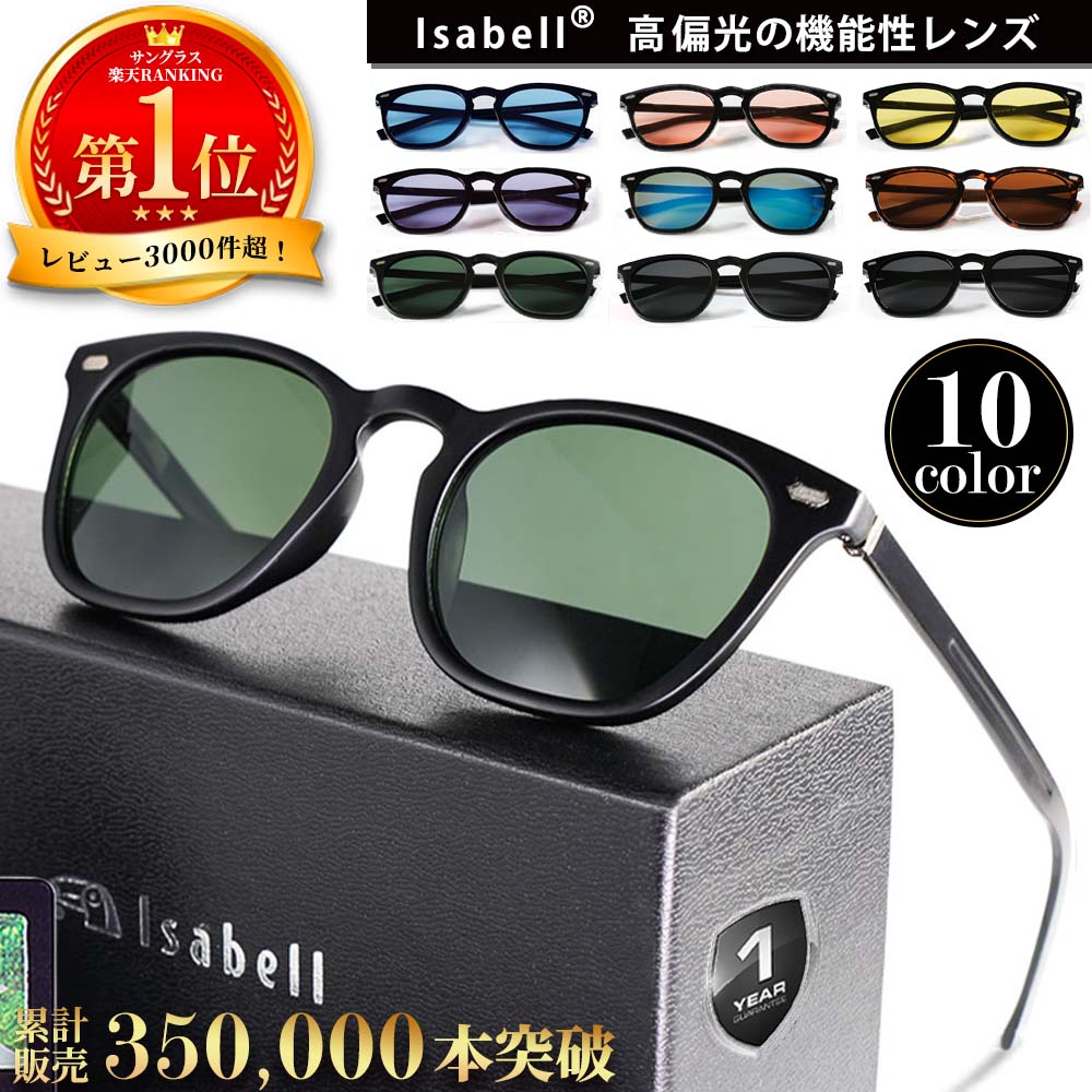 サングラス メンズ 偏光 調光 偏光サングラス 軽量 レディース  UVカット スポーツ スポーツサングラス ドライブ 釣り 運転 Isabell(R)公式 |  | 07