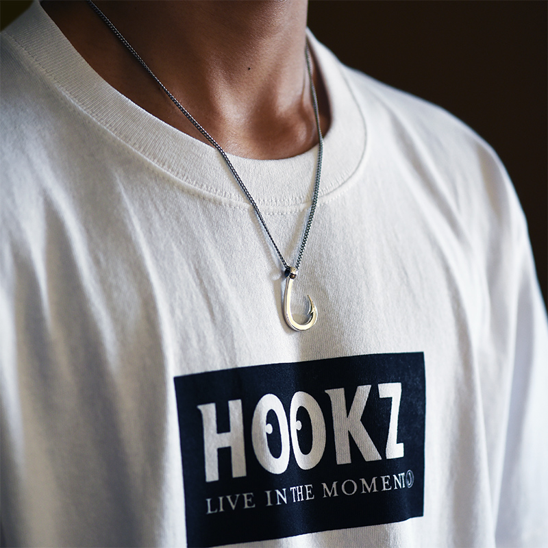 HOOKZ 釣り針ネックレス Sサイズ シルバー925/フィッシュフック