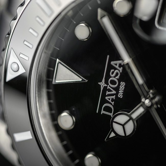 ダボサ テルノス ミディアム 9827049 ブラック メンズ 腕時計 [166.195