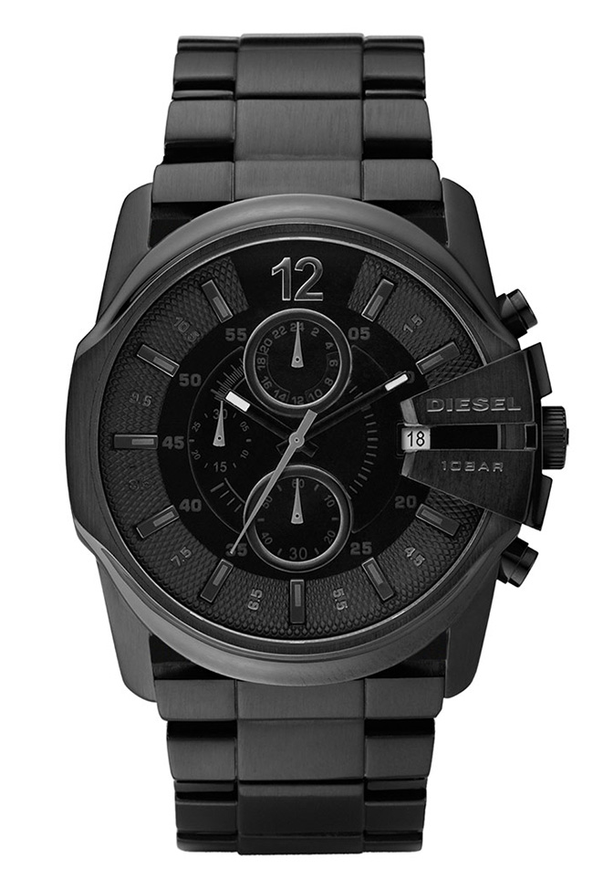 ディーゼル マスターチーフ DZ4180 オールブラック メンズ 腕時計