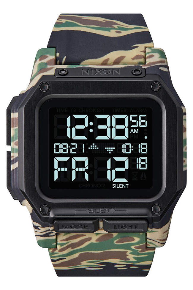 ニクソン レグルス A11802351-00 タイガーカモ メンズ 腕時計 NIXON
