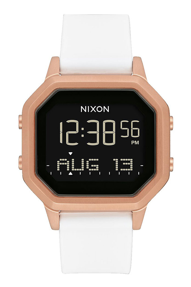 ニクソン サイレンSS A12111045-00 ローズゴールド/ホワイト レディース 腕時計 NIXON Siren あすつく  /ボーナスストア10％!500円クーポンも :nxa12111045-00:ルイコレクション 店 通販 