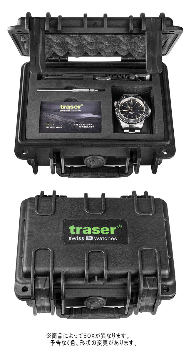 トレーサー P67 スーパーサブ 9031591 ブラック 腕時計 traser