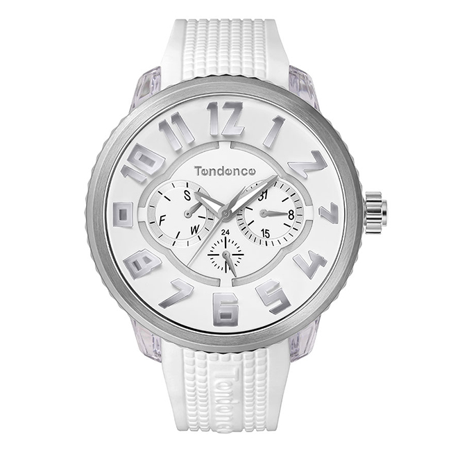 テンデンス フラッシュ TY562002 ホワイト メンズ レディース 腕時計 