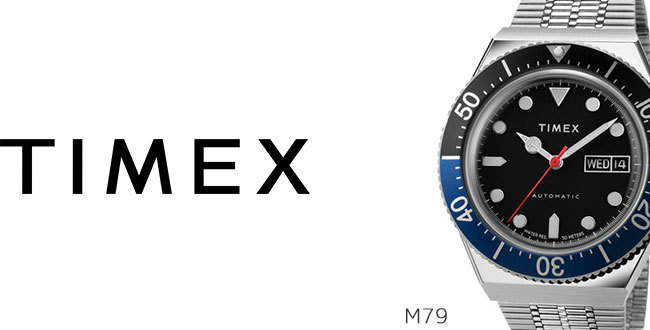 タイメックス M79 TW2U29500 ブラック/ブルー/シルバー メンズ 腕時計 