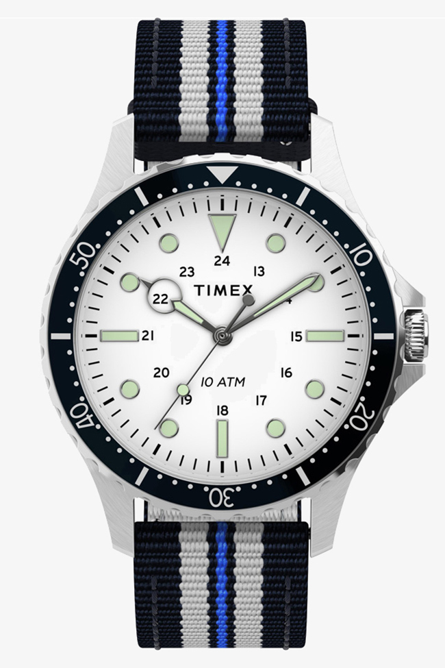 タイメックス ネイビーXL TW2U11000 ホワイト メンズ 腕時計 TIMEX 