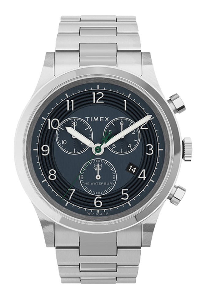 タイメックス ウォ−ターベリー TW2U90900 トラディショナル クロノグラフ ブルー/ステンレス メンズ 腕時計 TIMEX  /ボーナスstore10％!400円クーポン11/22迄