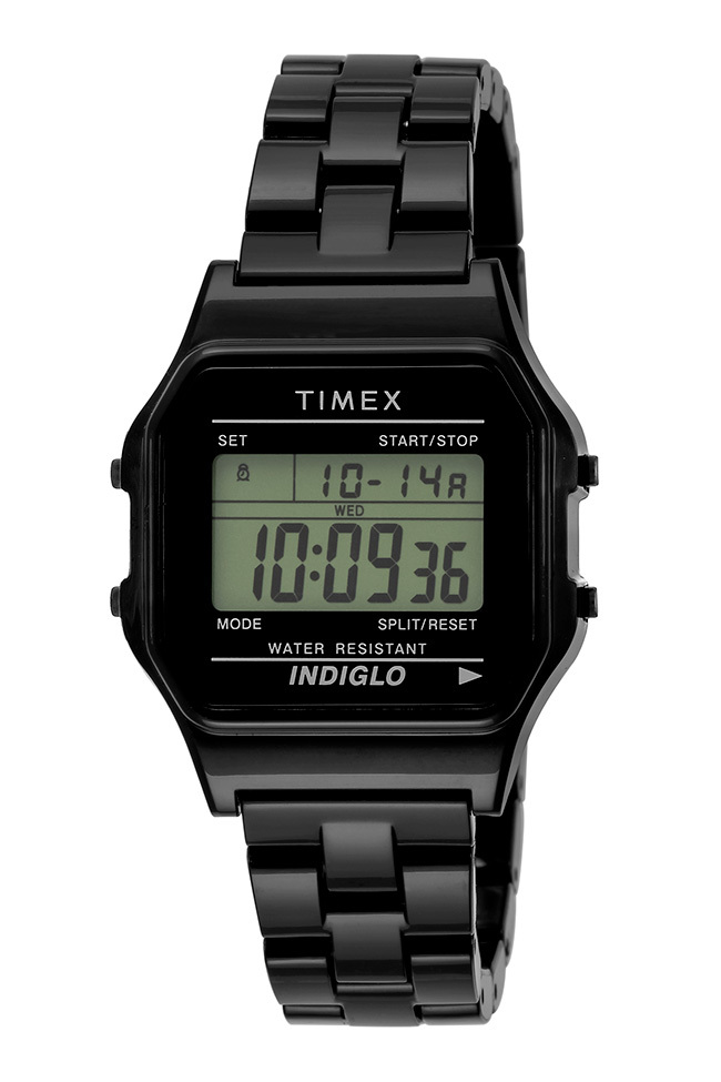 タイメックス クラシックデジタル TW2V20000 ブラック メンズ 腕時計