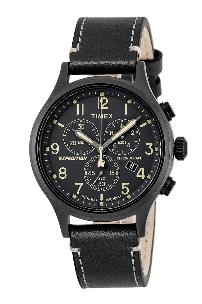 タイメックス エクスペディション TW4B09100 スカウト ブラック/ブラック メンズ 腕時計 TIMEX クロノグラフ  /ボーナスstore10％!300円クーポン11/15迄