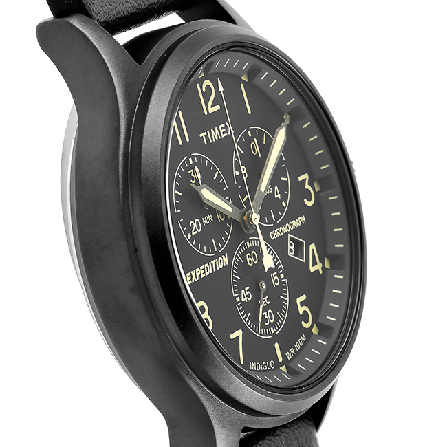 タイメックス エクスペディション TW4B09100 スカウト ブラック/ブラック メンズ 腕時計 TIMEX クロノグラフ  /ボーナスstore10％!300円クーポン11/15迄