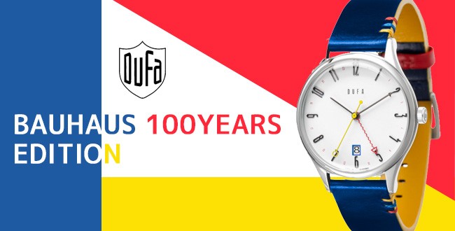 ドゥッファ バウハウス100周年記念 DF-9006-0C ワイマールGMT メンズ