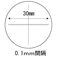 0.1mm目盛板画像 