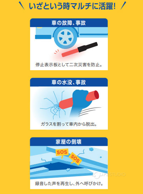 いざという時マルチに活躍 