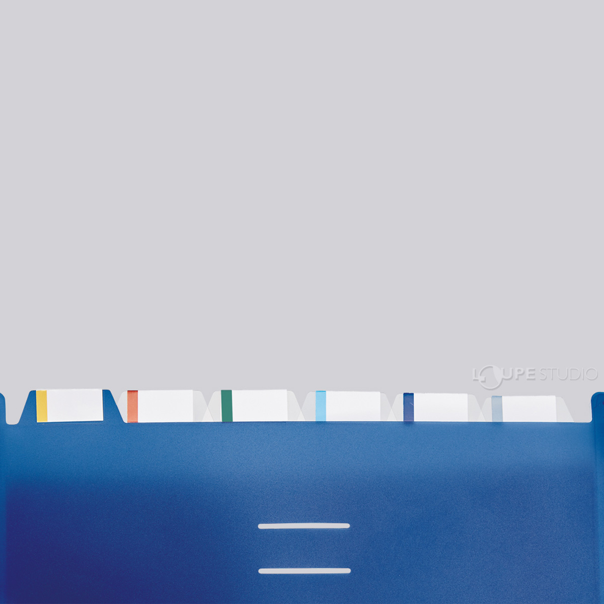 分類・整理に便利なインデックスシール付き 