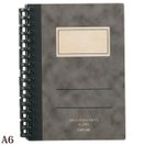 ノート ノートブック オープンリングノート リングノート A6 A6サイズ 文房具 文具 オフィス 事務用品 学校 クラシカル オシャレ リヒトラブ 