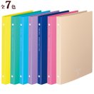 バインダー ファイル B5 B5サイズ S型 26穴 収納 整理 書類 オフィス 事務用品 文具 文房具 カラフル CUBE FIZZ リヒトラブ
