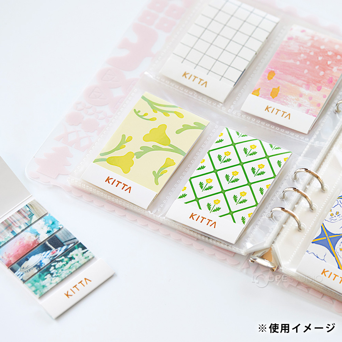 推し活 推し事 収納 ポケットリフィル 6穴 カードサイズ favluv