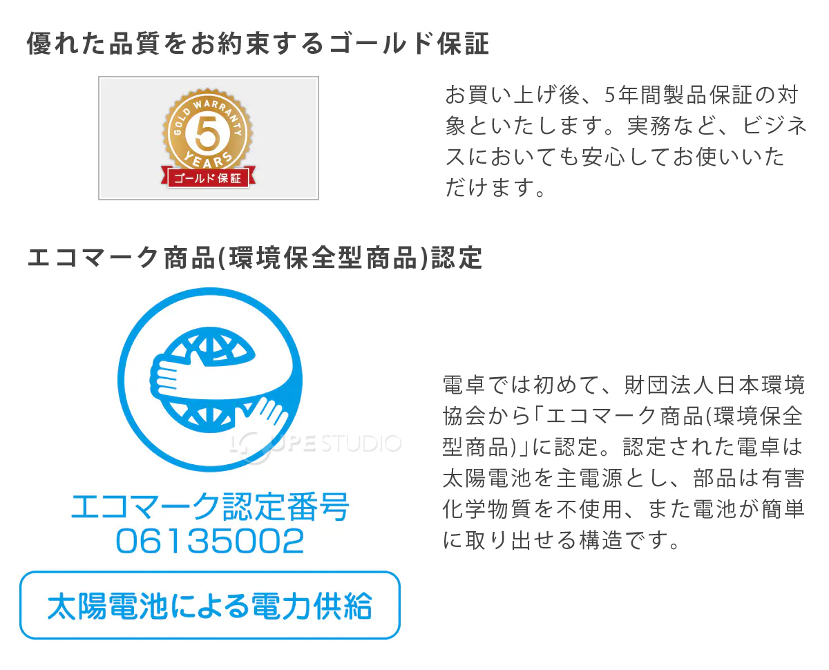 エコマーク商品(環境保全型商品)認定 