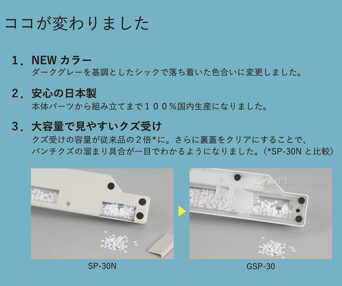 ここが変わりました 