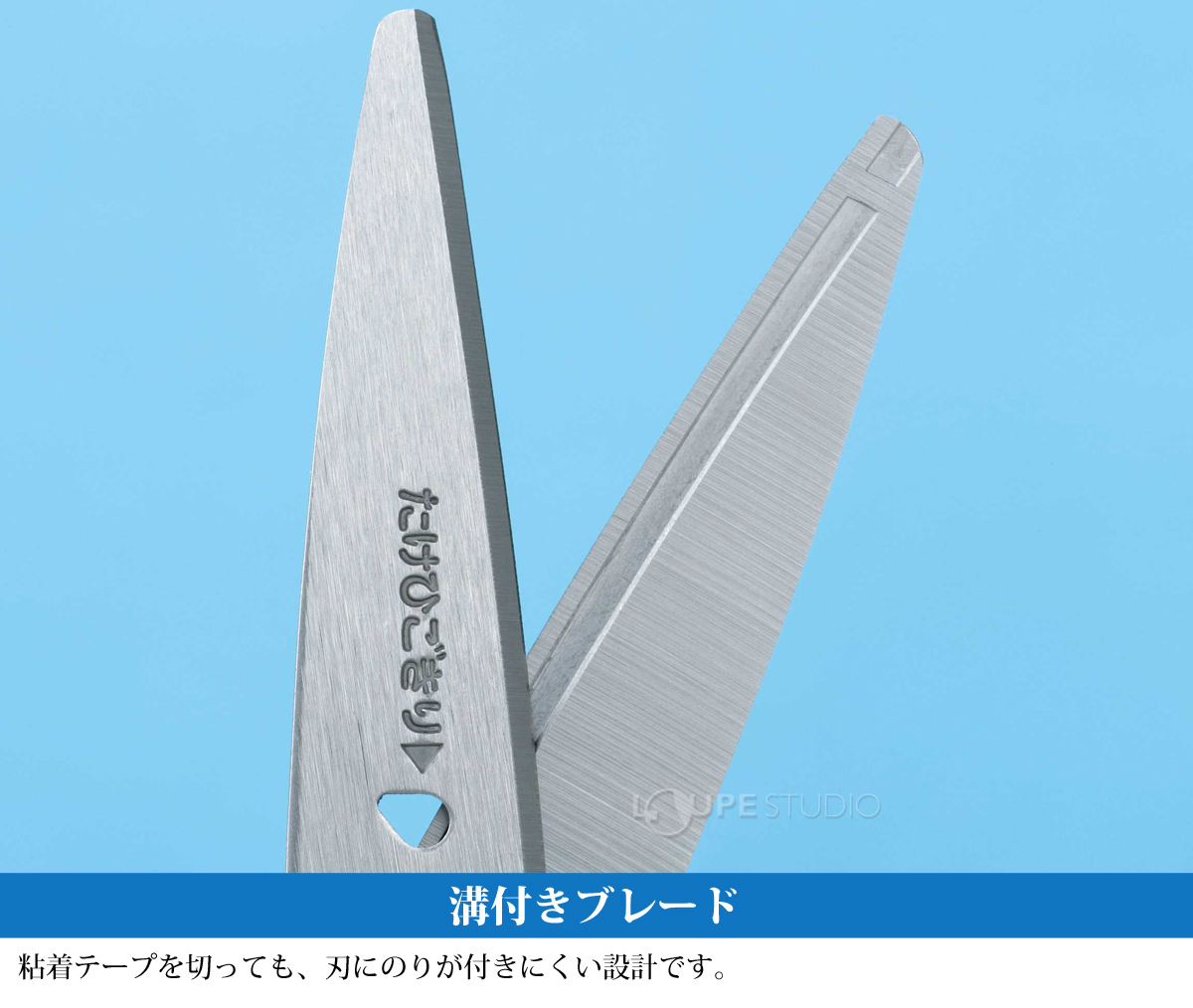 溝付きブレード 