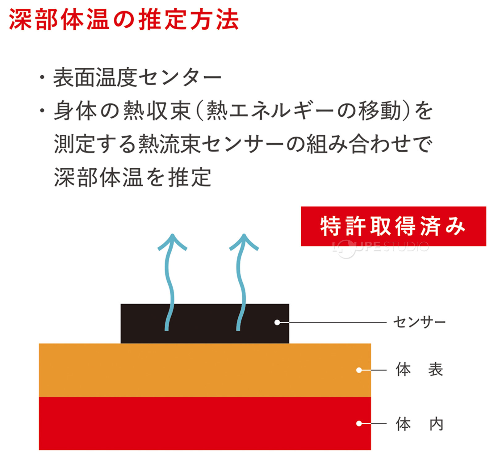 深部体温の推定方法 