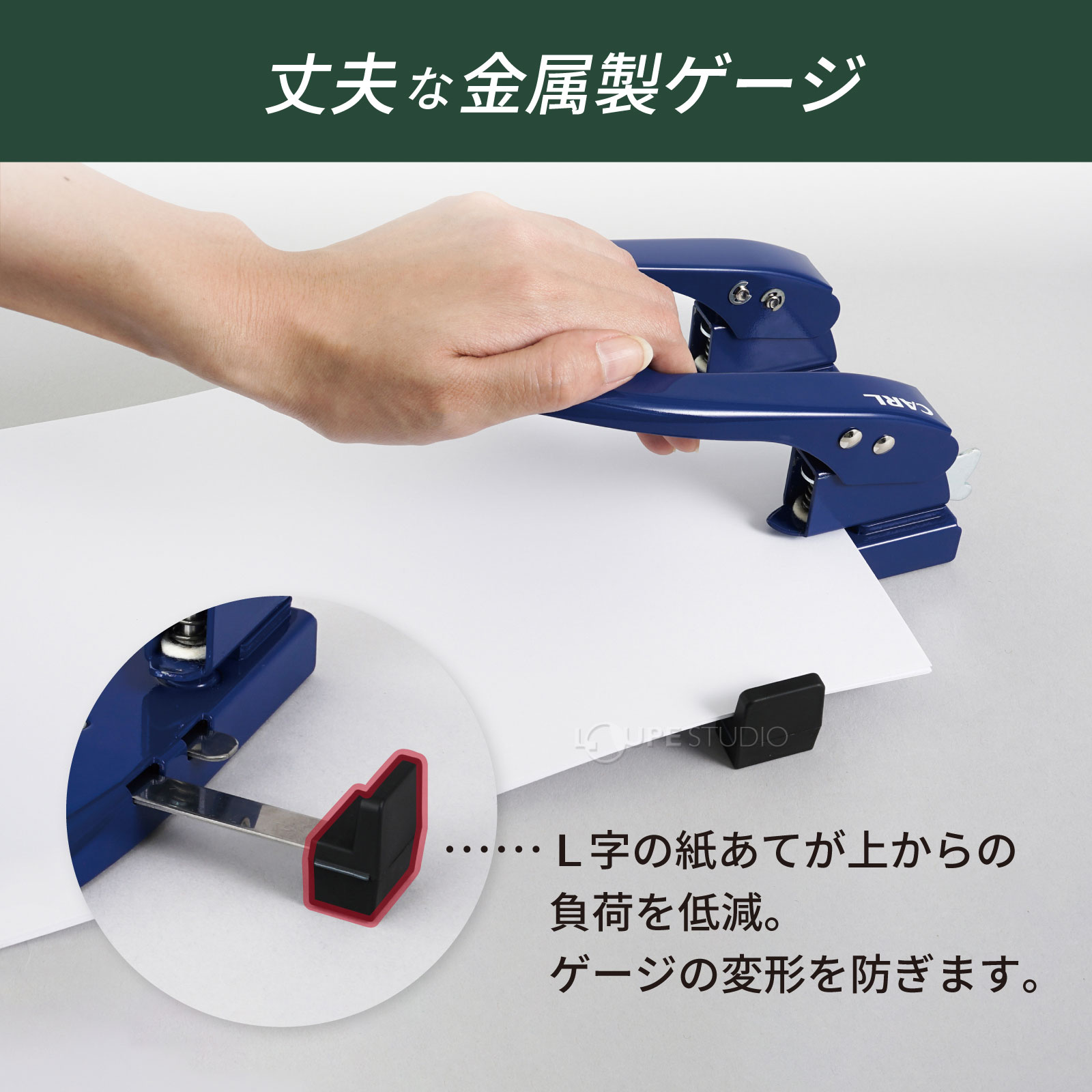 丈夫な金属製ゲージ 