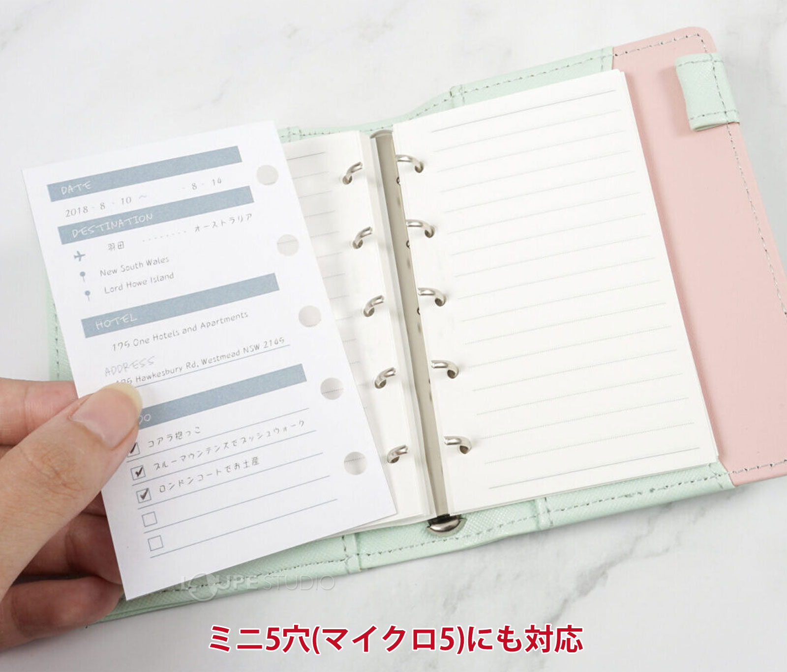 ミニ5穴(マイクロ5)にも対応 