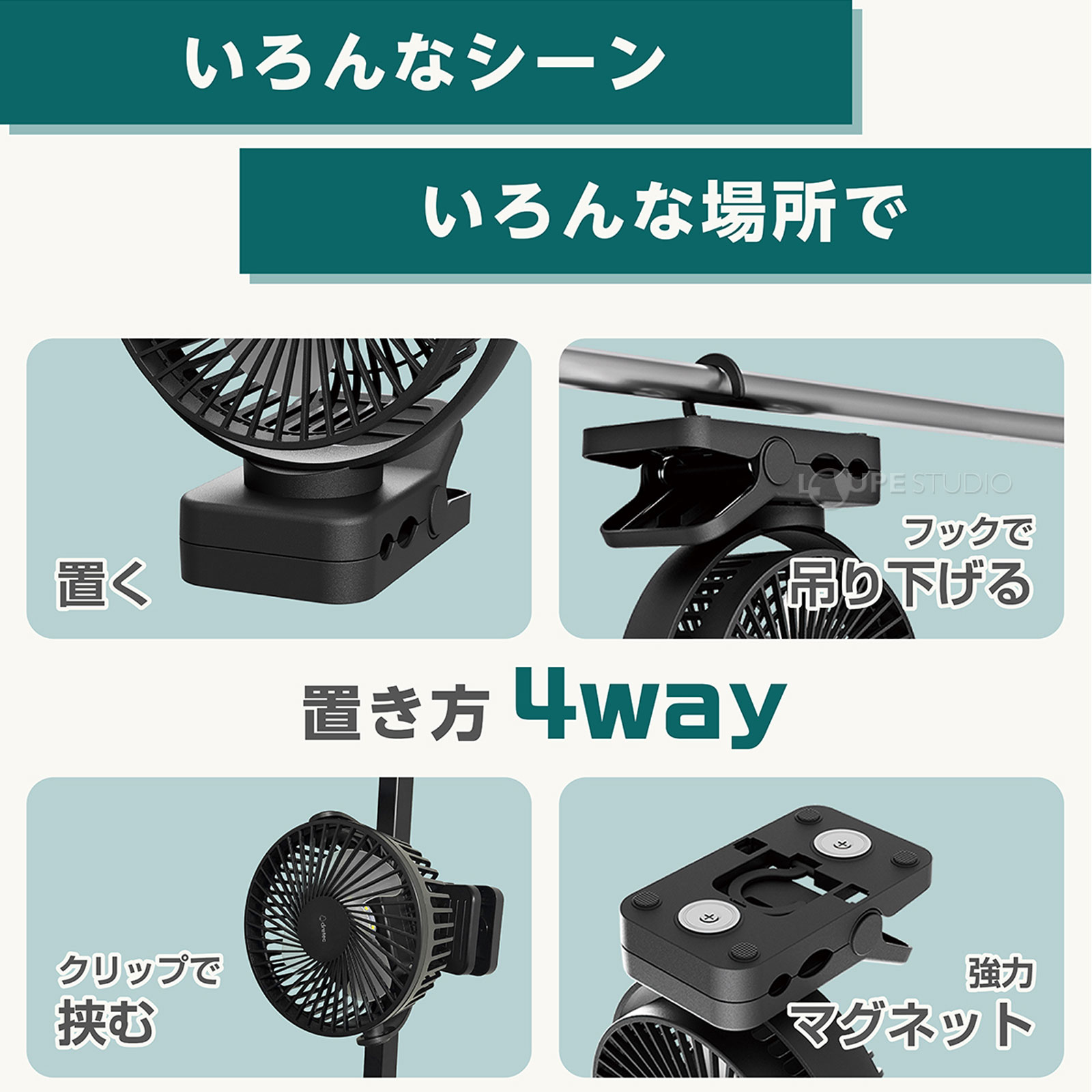 置き方4Way 